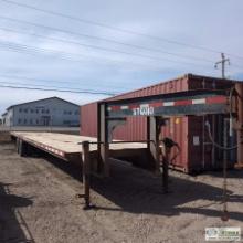 GOOSENECK EQUIPMENT TRAILER, 2008 INTERIOR MOBILE WELDING AND SERVICES XTREME NORTH, 8FT WIDE X 40FT