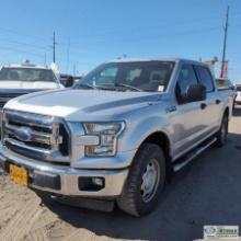 2016 FORD F-150, 5.0L GAS, 4X4, CREW CAB, SHORT BED