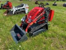 NEW EGN EG360 MINI TIRED LOADER SN-240407 with 40in. Digging bucket.