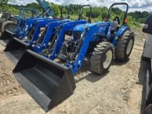 NEW UNUSED...HOLLAND WORKMASTER 50 TRACTOR LOADER 4x4, SN-560911M205...... powered by diesel engine,