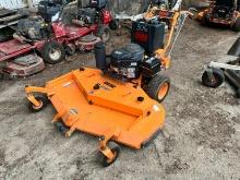 SCAG SWZL-61V-22FSE VELOCITY COMMERCIAL MOWER SN:S3400121 powered by Kawasaki gas engine, equipped