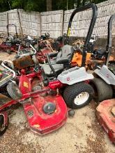 EXMARK LZE740EXC60400 LAZER Z COMMERCIAL MOWER SN:406774073 no engine, equipped with ROPS, 72in.