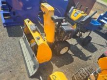 2022 CUB CADET 30IN. SNOW BLOWER SNOW EQUIPMENT with slush snow plows, with powersteering and Handle