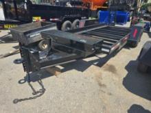 1997...TOWMASTER 7 TON TAGALONG TRAILER VN:62280 equipped with 7 ton capacity, 18ft. Deck, load ramp