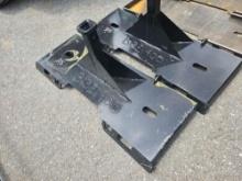 NEW 2IN. RECEIVER TRAILER MOVER SKID STEER ATTACHMENT