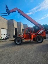 2016 JLG 842 TELESCOPIC FORKLIFT SN:75017 4x4, powered by Cummins diesel engine, equipped with