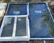 (3) Windows - (2) 71-1/2" x 36", 36-1/4" x 36-1/4"