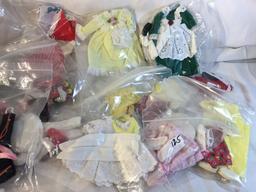 Lots Of Used and Loose Dolls Clothes - See Pictures