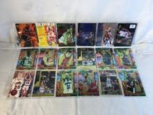 Lot of 18 Pcs Collector Modern NBA Basketball Sport Trading Assorted Cards & Players -See Pictures