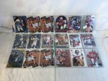 Lot of 18 Pcs Collector Modern NFL Football Sport Trading Assorted Cards & Players -See Pictures