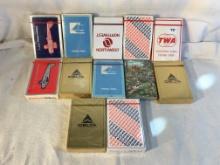 Lot of 12 Collector Assorted Playing Card Packs  -  See Pictures
