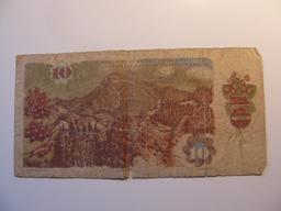 Foreign Currency: Czechoslovakia 10 Korun