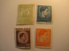 4 Romania Unused  Stamp(s)