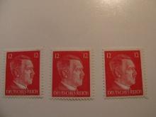 3 Nazi Germany Unused  Stamp(s)