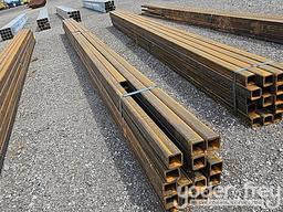 3" sq, 1/4 Tubing (20 of) Assorted Lengths