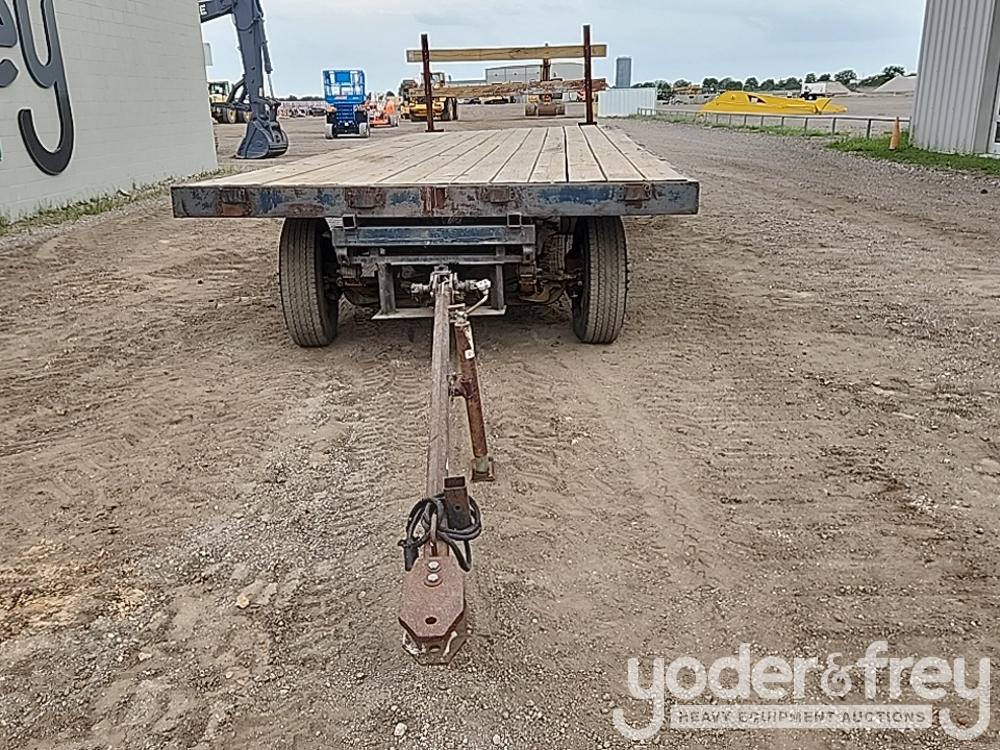 34' Hay Wagon Off Road (Homemade Trailer, Farm Used)