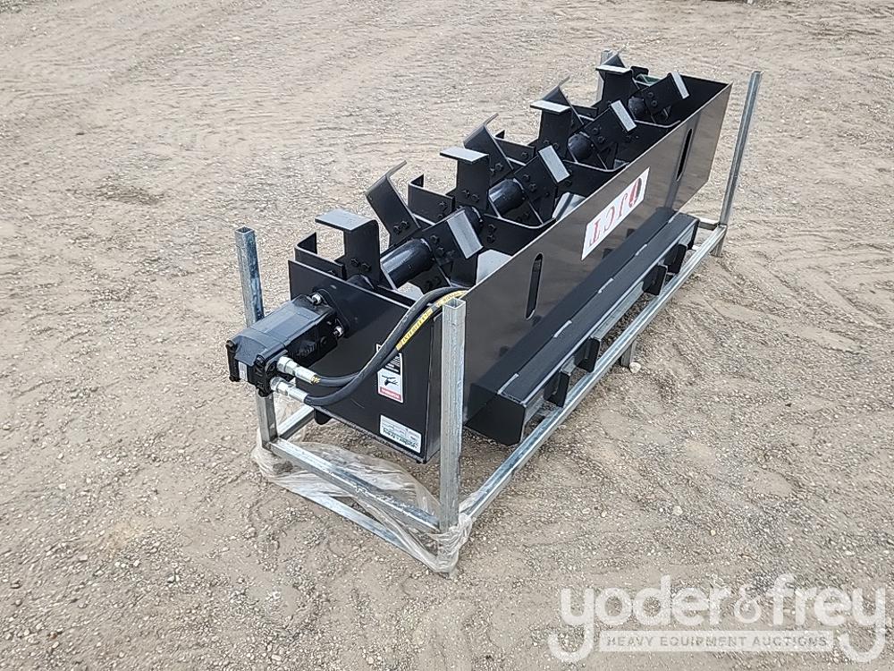 Unused JCT Tiller to suit Skidsteer