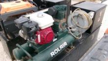 AIR COMPRESSOR/TOOLBOX COMBO,  GAS COMPRESSOR, AS IS WHERE IS
