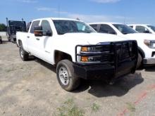 2018 Chevrolet Silverado 2500HD Pickup Truck, 4-Door, 4x4, Gas, Auto, PS, A