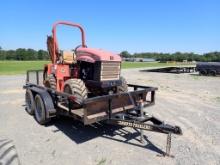 2010 DITCHWITCH RT45XPB TRENCHER,  DUETZ DIESEL, DITCH WITCH H313 TRENCHER,