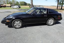 #4101 1985 NISSAN 300 ZX 85658 MILES AUTO TRANS V6 3000 ENG T TOP POWER PKG