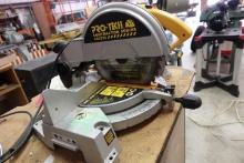 PRO TECH CHOP SAW 15 AMP MOTOR ELECTRIC BRAKE CONTRACTOR SERIES
