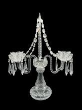 Waterford Crystal 21" Candelabra with Center Spire