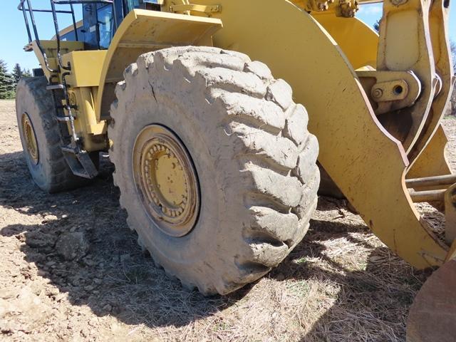 1999 CATERPILLAR Model 980G Rubber Tired Loader, s/n 2KR03263, powered by Cat 3406 diesel engine and