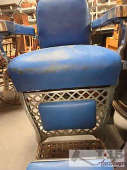 Antique Emil J. Paidar Company Barber Chair