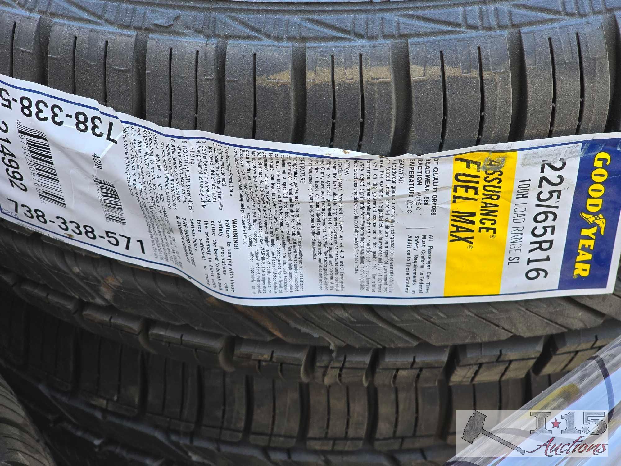 (6) Goodyear Assurance Fuel Max Tires