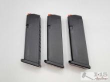 (3) Glock 17 Gen 5 9mm 16rd Magazines