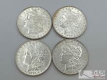 (4) 1885-1896 Morgan Silver Dollars