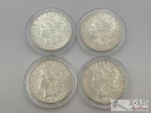 (4) 1886-1900 Morgan Silver Dollars