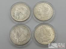 (4) 1921 Morgan Silver Dollars
