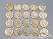 (20) 1967 Kennedy Half Dollars