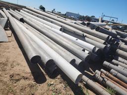 Group of Irrigation Pipes (PVC, Aluminum)
