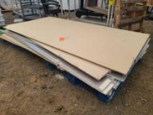 Group of Sheet Rock and Insulation Panels