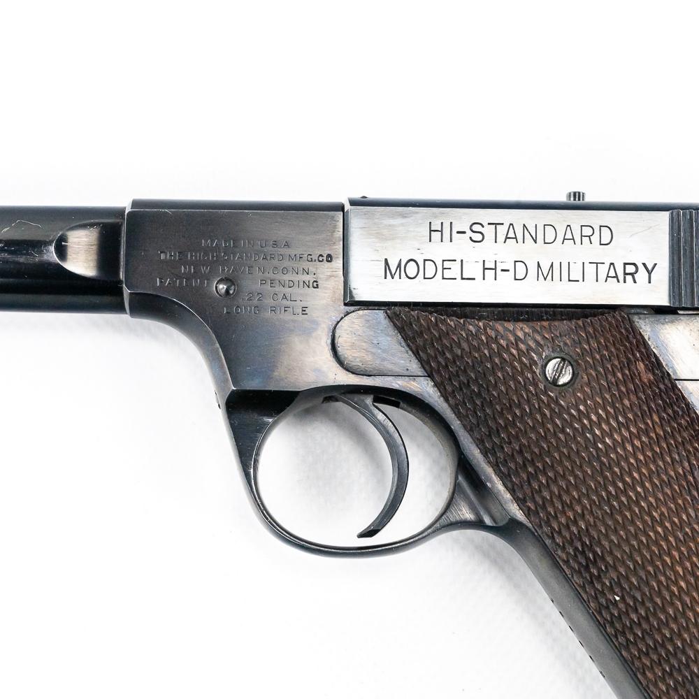 HiStandard H-D Military 22lr 4.5" Pistol (C)186603