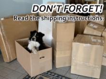 IMPORTANT SHIPPING INFORMATION!
