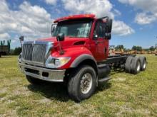 2007 International Cab & Chassis Truck Model 7500 SBA 6x4, International Diesel w/ Engine Brake,