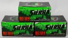 60 Rounds of Sierra Master 9mm Luger Ammunition