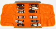 Remington Folding Case w//12 various Folding Knive