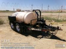 2013 Brocks WT500 Water Tank Trailer