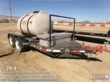 1985 TOMTR LANDA Trailer with 600 Gallon Capacity Poly Tank