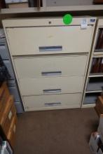 4-DRAWER LATERAL FILE CABINET