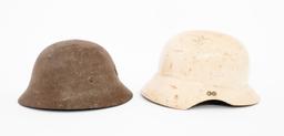 WWII - COLD WAR JAPANESE & WEST GERMAN HELMETS