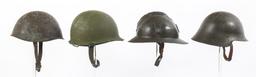 WWII - COLD WAR WORLD MILITARY COMBAT HELMETS