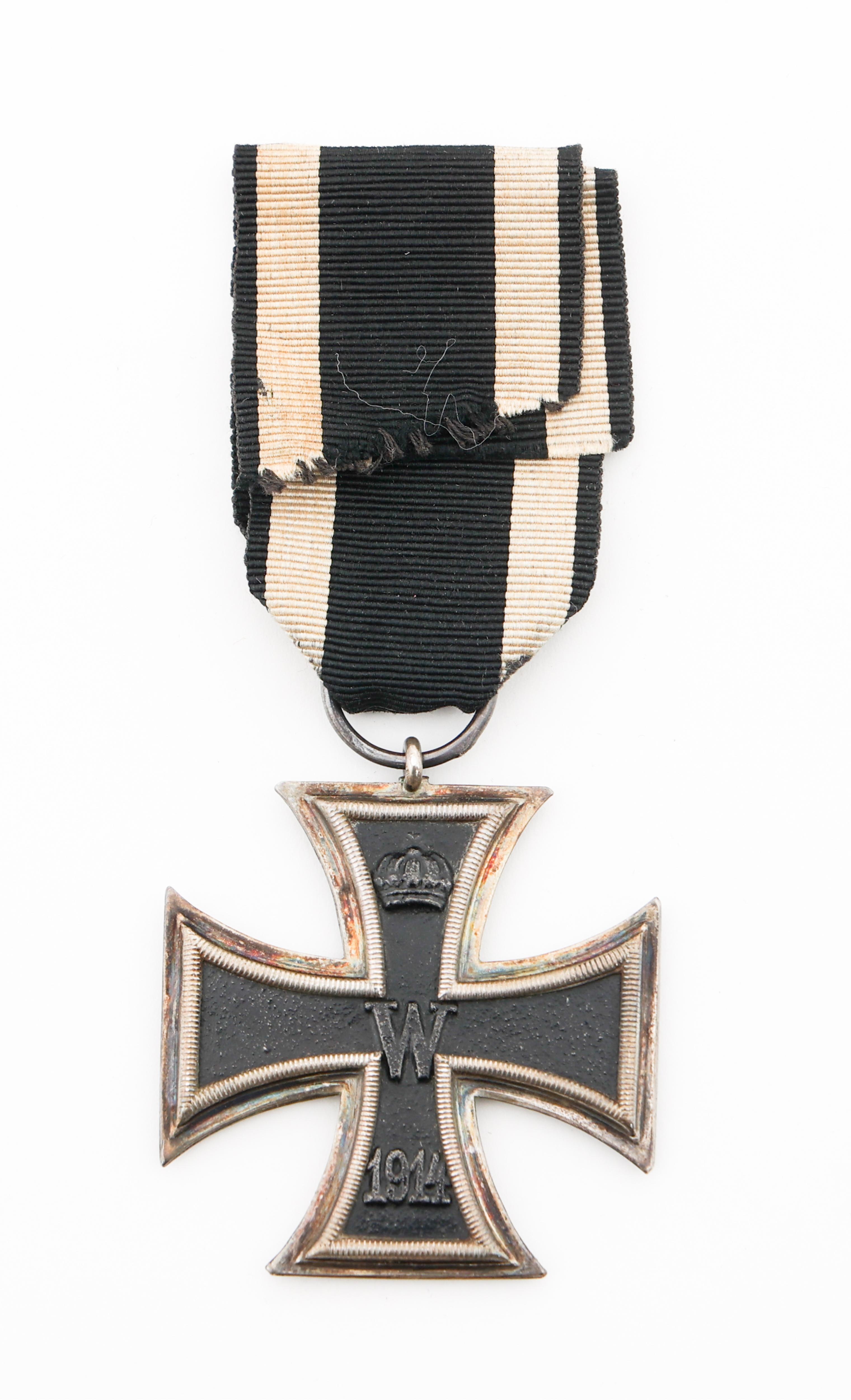 WWI - WWII GERMAN HONOR & IRON CROSS, MINI MEDALS