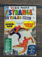 Marvel Comics 25 cents Strange Tales Annual No. 2 1965 Spider-man and Human Torch