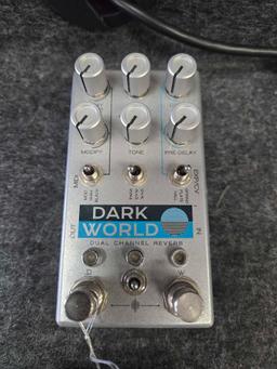 Chase Bliss Dark World Dual Channel Reverb Pedal & Tuners